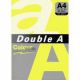 Цветна хартия DOUBLE - A4,75 гр.100 л. Neon yellow