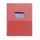 PVC Папка Office box 2 джоба,червена 27646