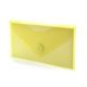 PVC Папка DL с велкро,12х22.5 см.жълта 90553