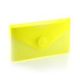 PVC Папка CARDс велкро 6х10.5 см.жълта 90653