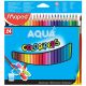 MAPED Цветни моливи PEPS акварел 24 цвята + четка 9836013