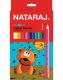 ЦВЕТНИ МОЛИВИ Nataraj 12 цв., JUMBO