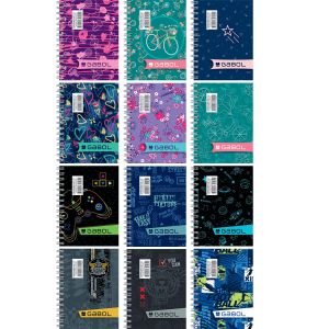 Тефтерче спирала В7, 80 л. 7145