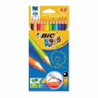 Цветни моливи BIC KIDS ECOLUTION - 12 цв
