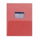 PVC Папка Office box 2 джоба,червена 27646