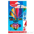 Цветни моливи Maped Strong Jumbo 12 цв. 9863312